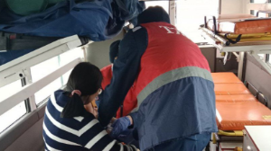 Сотрудники Центра медицины катастроф пришли на помощь годовалому малышу