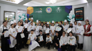 Алматинские старшеклассники соревновались в кулинарном искусстве