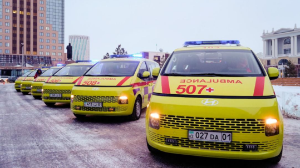 Почти на 50 машин пополнили автопарк скорой помощи Астаны