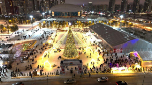 10 тыс. человек приняли участие в новогодних мероприятиях в Астане