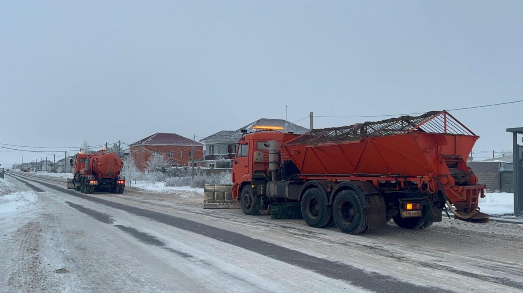 Более 2,3 млн кубометров снега вывезено из Астаны с начала зимы 