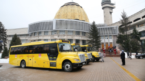 100 новых школьных автобусов докупят в Алматы