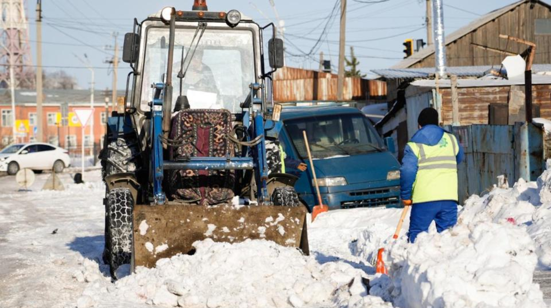 В Астане активно проводятся противопаводковые мероприятия