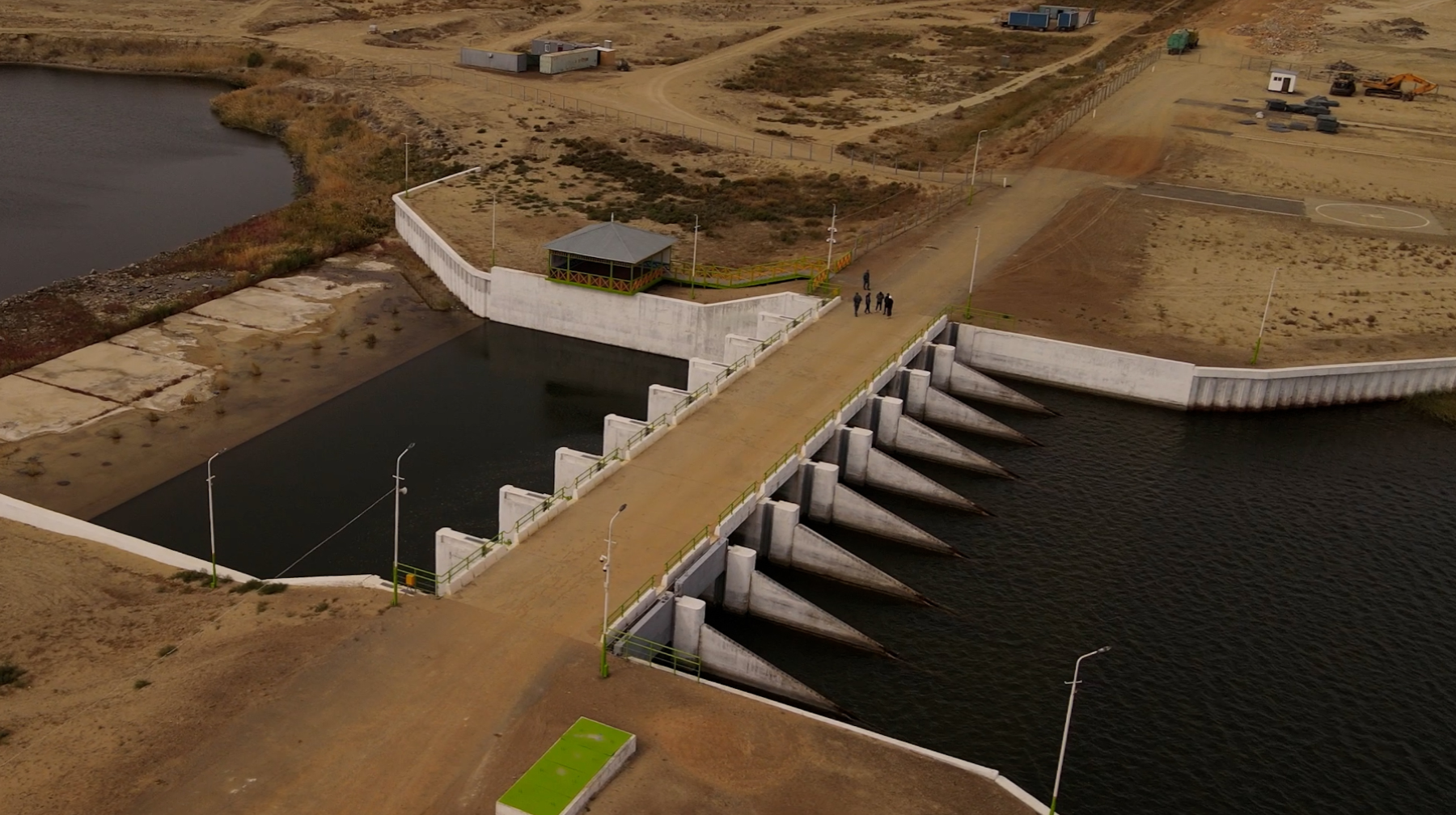 Миллиард кубометров воды направили в Северное Аральское море 