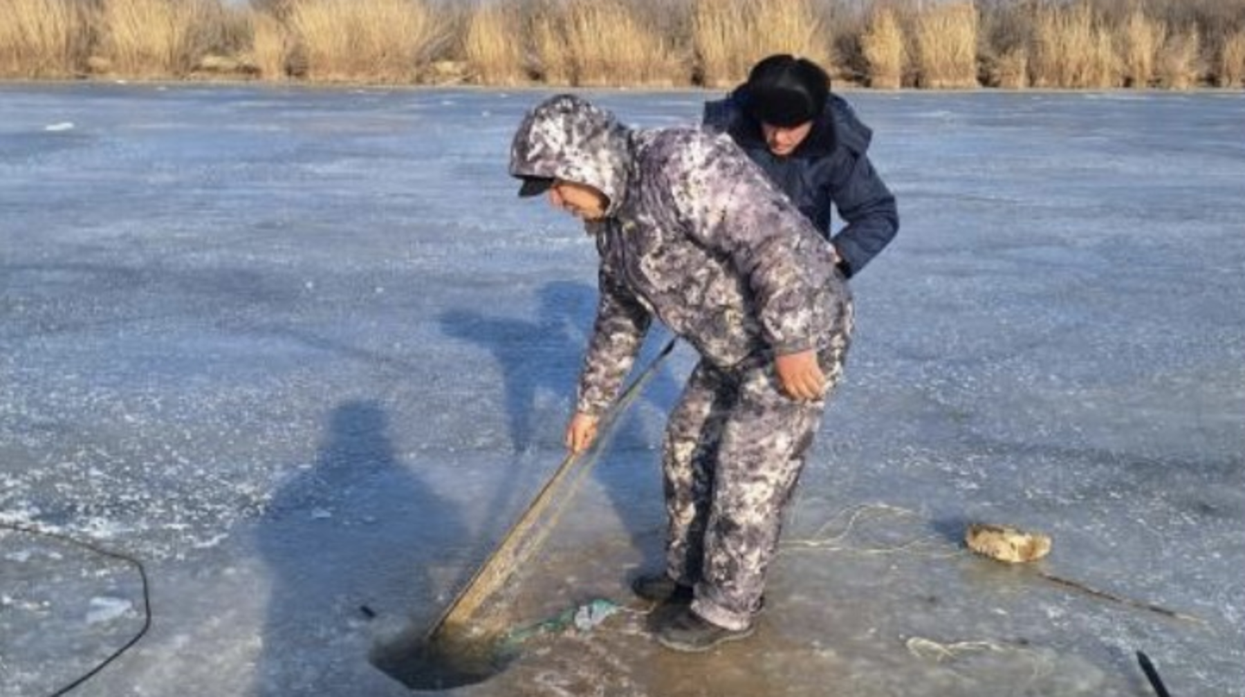 На реке Урал извлечены браконьерские сети