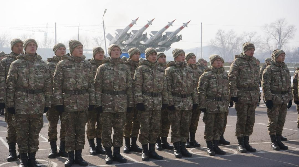 В Алматы более ста солдат прошли подготовку по военно-учетной специальности