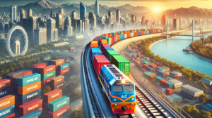 Запущен первый контейнерный поезд из Индии в Казахстан