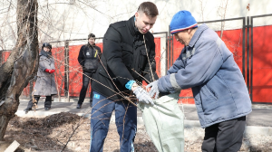 Олимпийский чемпион принял участие в экоакции 