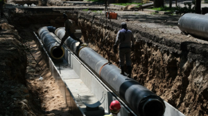 Порядка 200 км сетей водоснабжения и водоотведения построят в Наурызбайском районе