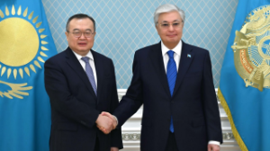 Токаев принял завотделом международных связей ЦК Компартии Китая