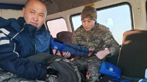 Гвардеец помог пострадавшим в ДТП на автодороге Астана – Степногорск