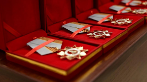 В Астане вручили медали «За доблесть и верность долгу» родственникам павших героев ВОВ