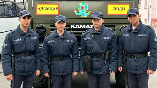 Гвардейцы в Алматы предотвратили преступление