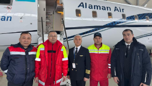 Новый самолет санавиации Казахстана вылетел в Корею за 4-летним ребенком