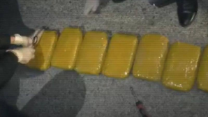 Авто с крупной партией наркотиков остановила жамбылская полиция на трассе Западная Европа – Западный Китай