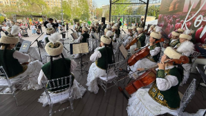 Выездной концерт к 100-летию юбилея Нургисы Тлендиева прошел в Алматы