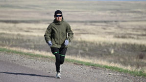 80 км пробежал казахстанский военнослужащий в честь 80-летия Победы