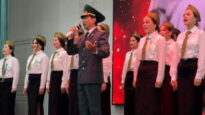 В Алматы в честь 80-летия Победы прошла акция «Нас миллионы панфиловцев»