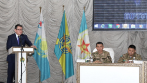 Советник Президента Малик Отарбаев разъяснил военным детали поручений Главы государства