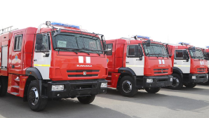 В Астане глава МЧС вручил ключи от новой техники для отдаленных регионов страны