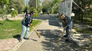 Экологическая акция «Таза Қазақстан» продолжается в Жамбылской области