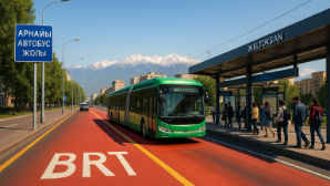 Поэтапная реализация «Мастер-плана транспортного каркаса» Алматы включает не только BRT 