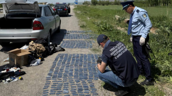 Более 12 тысяч наркосодержащих таблеток незаконно перевозили в Туркестанской области 