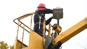 Освещение без теней: в Алматы модернизируют фонари в зеленых зонах