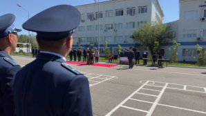 Молодые сотрудники полиции принесли присягу в Алматинской области