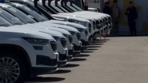 Подразделения ДЧС области Ұлытау получили новую спецтехнику