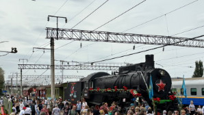 80-летие Победы: в Алматы прибыл «Поезд памяти»