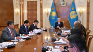 Токаев принял годовой отчет Национального банка Казахстана