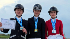 Юные столичные всадники стали победителями чемпионата Казахстана по конкуру