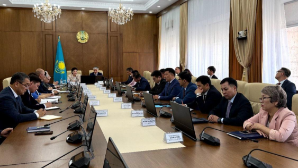 Светлана Жакупова представила цифровые решения Минтруда в области Улытау 