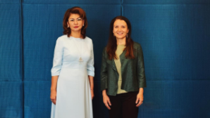 Аида Балаева встретилась с Региональным директором ЮНИСЕФ по странам Европы и Центральной Азии