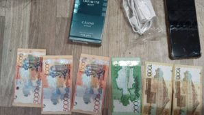 Телефон, SIM-карты и деньги пытались пронести в кроссовках в колонию Караганды