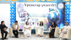 В школе № 181 прошло мероприятие «Ұрпақтар үндестігі» 