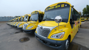 В Алматы по поручению Ерболата Досаева успешно реализуется проект «Школьный автобус»