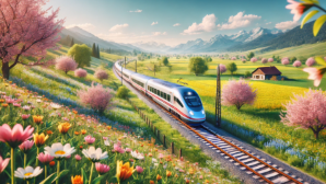 Между Сианем и Алматы запускается туристический поезд 