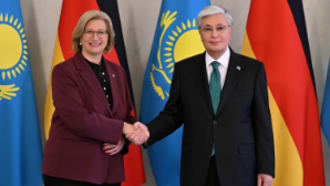 Токаев рассказал высокой гостье из Германии о главном