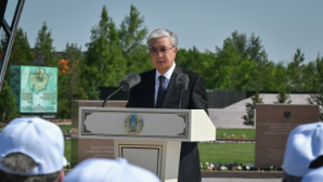 Токаев выступил на церемонии памяти жертв репрессий и голода