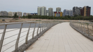 Реконструкция озера Сайран: работы на финишной прямой, начата подготовка к наполнению чаши водой