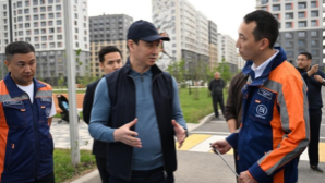 Аким Алматы совершил рабочий объезд объектов в Алатауском районе