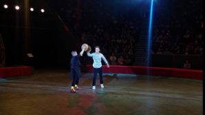 В Казгосцирке прошло уникальное шоу