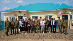 Казахстанские спасатели отметили новоселье в служебном доме