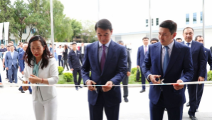 Дархан Сатыбалды принял участие в открытии нового логистического терминала Zhetysu