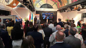 В Нидерландах прошла выставка известного казахского художника