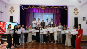 В Алматы подвели итоги годового курса турецкого языка: для молодежи открываются новые возможности