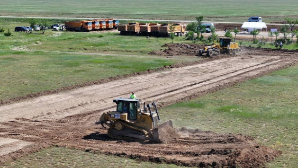 В Костанайской области началось строительство автокоридора «Центр – Запад»