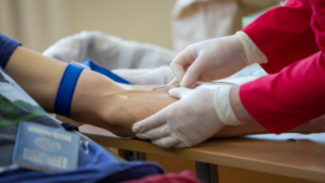 Казахстанские полицейские стали донорами крови